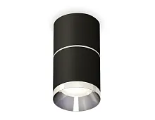Светильник накладной Techno spot XS7402141 Ambrella light чёрный 1 лампа, основание чёрное в стиле хай-тек современный круглый