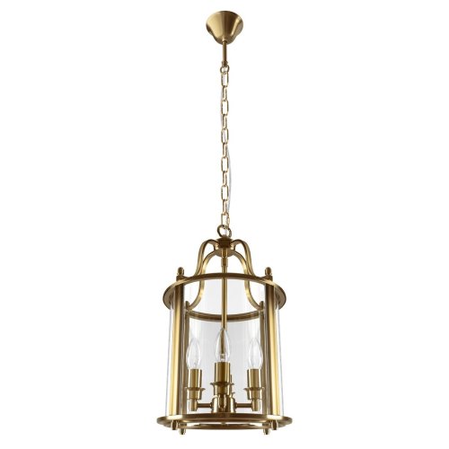 Светильник подвесной Lighthouse 10456/4 AB LOFT IT прозрачный на 4 лампы, основание бронзовое в стиле классический арт-деко фото 5 Светильник подвесной Lighthouse 10456/4 AB LOFT IT прозрачный на 4 лампы, основание бронзовое в стиле классический арт-деко фото 5