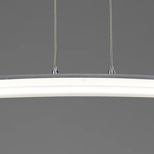 Светильник подвесной LED HEMISFERIC 4081 Mantra белый 1 лампа, основание белое в стиле современный минимализм линейный фото 5