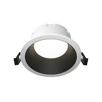 Светильник точечный Share DL126-GX53-WB Maytoni белый на 1 лампу, основание белое в стиле современный круглый