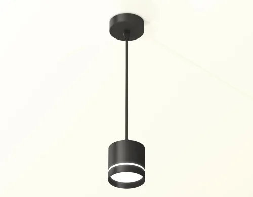 Светильник подвесной XP8111023 Ambrella light чёрный 1 лампа, основание белое в стиле хай-тек  фото 4