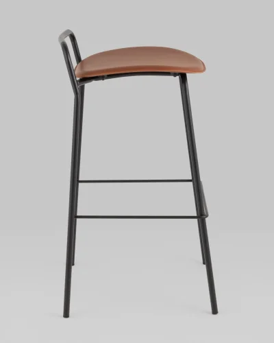 Стул барный Mantis, экокожа, коричневый УТ000038917 Stool Group, /, ножки//, размеры - *835***465*470 фото 7