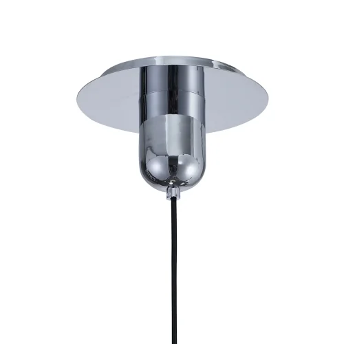 Светильник подвесной лофт JARRAS 6197 Mantra серый 1 лампа, основание хром серое в стиле лофт выдувное фото 6