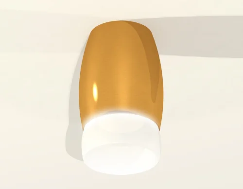 Светильник накладной Techno spot XS1125023 Ambrella light золотой жёлтый 1 лампа, основание золотое жёлтое в стиле современный круглый фото 3