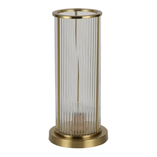 Настольная лампа Wonderland 2907-1T Favourite прозрачная 1 лампа, основание медь металл в стиле минимализм 