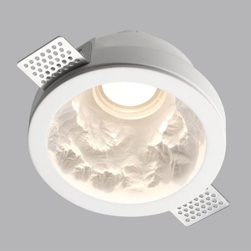 Светильник точечный LED Montana 7168/7CL Odeon Light белый на 1 лампу, основание белое в стиле классический современный для затирки фото 4 Светильник точечный LED Montana 7168/7CL Odeon Light белый на 1 лампу, основание белое в стиле классический современный для затирки фото 4
