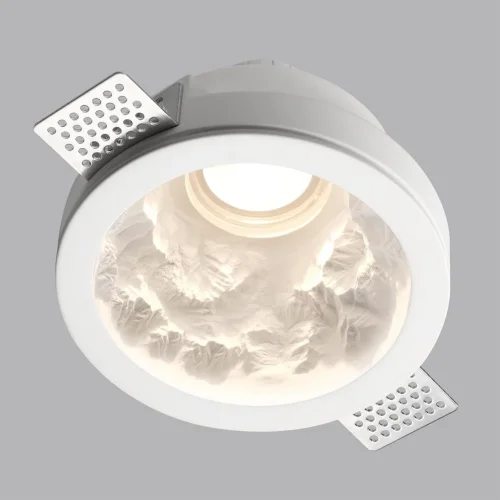 Светильник точечный Montana 7168/7CL Odeon Light белый на 1 лампу, основание белое в стиле классический современный для затирки фото 4