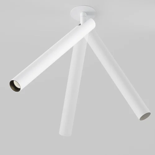 Светильник точечный LED Focus T C141RS-L300-6W3K-W Maytoni белый на 1 лампу, основание белое в стиле современный хай-тек трубочки фото 7
