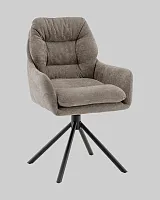 Стул Ральфио букле светло-коричневый УТ000041569 Stool Group, коричневый/букле, ножки/металл/чёрный, размеры - *****