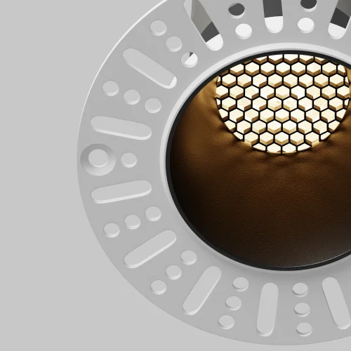 Светильник точечный LED Dip DL120-10W-3K-TRS-B Maytoni чёрный на 1 лампу, основание чёрное в стиле современный хай-тек круглый для затирки фото 12