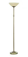 Торшер напольный  MARBELLA 90415 Eglo  бежевый 1 лампа, основание бронзовое коричневое в стиле классический

