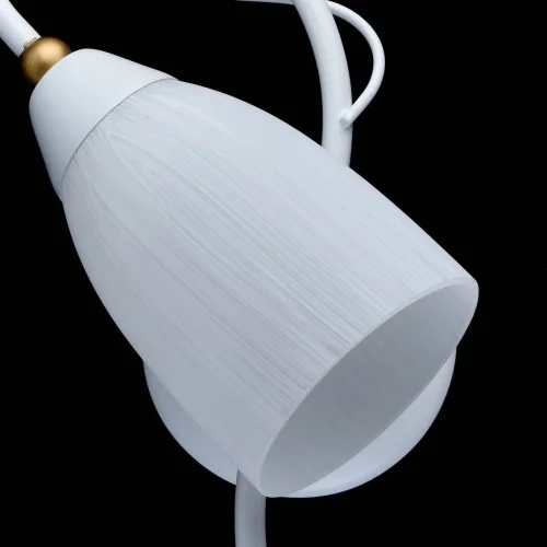 Бра Верона 334023301 MW-Light белый на 1 лампа, основание белое в стиле флористика  фото 5