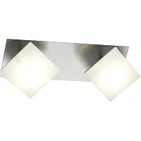 Спот с 2 лампами Gwendolen TL1240Y-02CH Toplight белый ЛЕД в стиле хай-тек современный Спот с 2 лампами Gwendolen TL1240Y-02CH Toplight белый ЛЕД в стиле хай-тек современный