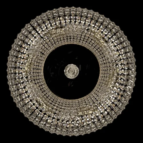 Люстра потолочная хрустальная 19031/70IV GW Bohemia Ivele Crystal прозрачная на 12 ламп, основание золотое в стиле классика sp фото 2
