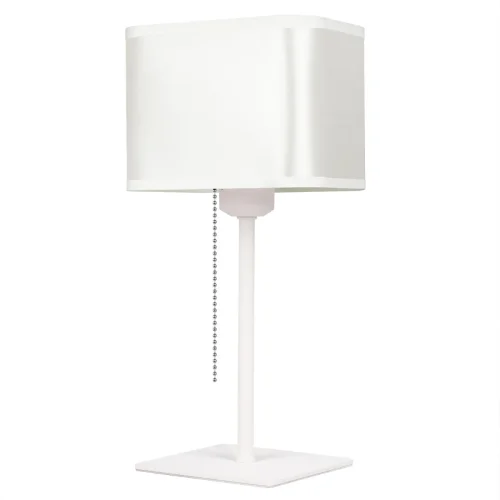 Настольная лампа Тильда CL469815 Citilux белая 1 лампа, основание белое металл в стиле минимализм современный 