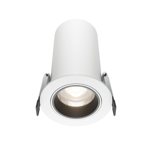 Светильник точечный LED Focus Led DL125-L12-4K-W Maytoni белый на 1 лампу, основание белое в стиле современный хай-тек круглый