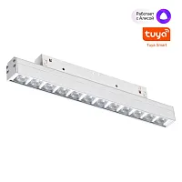 Трековый светильник LED для низковольтного шинопровода Flum 359487 Novotech белый для шинопроводов серии Flum белый
