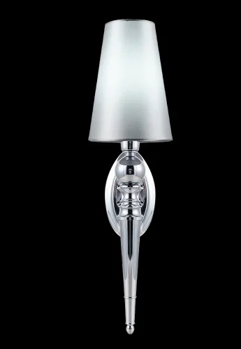 Бра PER AP1 CHROME/SILVER Crystal Lux серебряный на 1 лампа, основание серебряное в стиле классический  фото 6