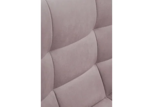 Полубарный стул Чилли К розовый / черный 511411 Woodville, розовый/велюр, ножки/металл/чёрный, размеры - ****430*420 фото 7