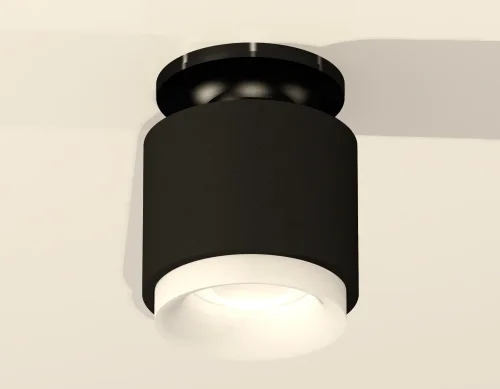 Светильник накладной Techno spot XS7511064 Ambrella light чёрный 1 лампа, основание чёрное в стиле хай-тек современный круглый фото 2