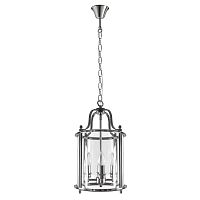 Светильник подвесной Lighthouse 10456/4 CR LOFT IT прозрачный на 4 лампы, основание хром в стиле классический арт-деко Светильник подвесной Lighthouse 10456/4 CR LOFT IT прозрачный на 4 лампы, основание хром в стиле классический арт-деко