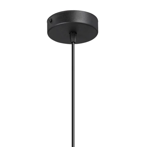 Светильник подвесной V2949-1/1S Vitaluce серый чёрный на 1 лампу, основание чёрное в стиле арт-деко фото 2 Светильник подвесной V2949-1/1S Vitaluce серый чёрный на 1 лампу, основание чёрное в стиле арт-деко фото 2