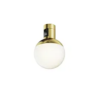 Трековый светильник LED Magnetic trаck system Flarity TR149-1-5W3K-BS Maytoni белый для шинопроводов серии Magnetic trаck system Flarity латунь