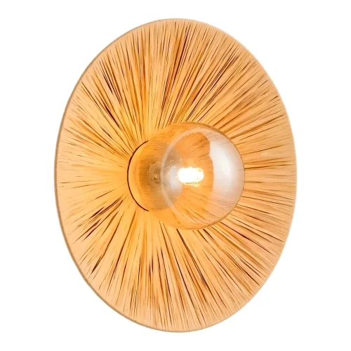 Бра Sunflower LSP-5009 Lussole коричневый на 1 лампу, основание бронзовое в стиле кантри лофт 