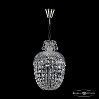 Светильник подвесной 14771/25 Pa Bohemia Ivele Crystal прозрачный 4 лампы, основание патина в стиле классический sp