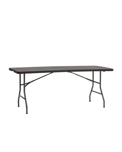 Стол складной 182*74*74см - чемодан, коричневый УТ000002199 Stool Group столешница коричневая из пластик