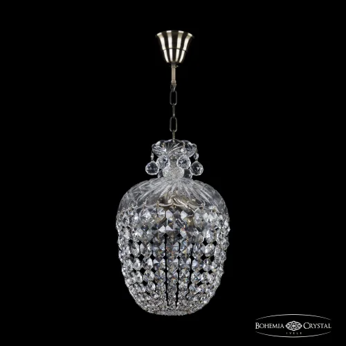 Светильник подвесной 14771/25 Pa Bohemia Ivele Crystal прозрачный 4 лампы, основание патина в стиле классика sp