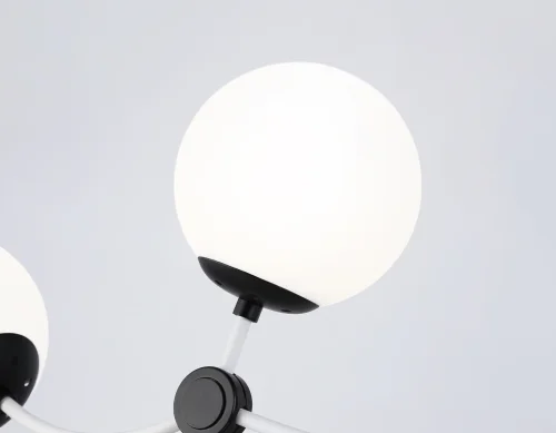 Светильник потолочный TR2566 Ambrella light белый 3 лампы, основание белое в стиле современный  фото 5
