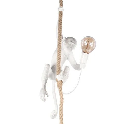 Светильник подвесной Monkey 10314P LOFT IT без плафона 1 лампа, основание белое в стиле современный животные