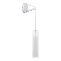 Бра Aenigma 2557-1W Favourite белый прозрачный 1 лампа, основание белое в стиле модерн 