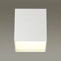 Светильник накладной LED Roxy 4232/10CL Odeon Light белый 1 лампа, основание белое в стиле хай-тек квадратный