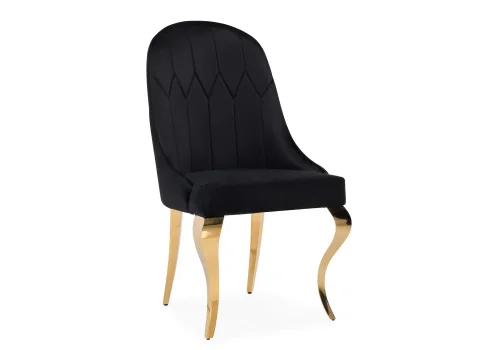 Обеденная группа Аган black / gold 599483 Woodville на 1 , основание в стиле современный скандинавский фото 7