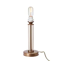 Настольная лампа V4837-8/1L Vitaluce без плафона 1 лампа, основание медь металл в стиле арт-деко 