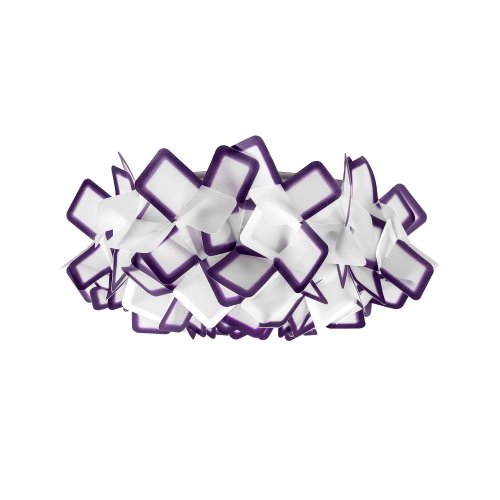 Светильник потолочный Слизия / Clizia 10231/530C Purple LOFT IT фиолетовый белый на 3 лампы, основание в стиле современный арт-деко фото 3