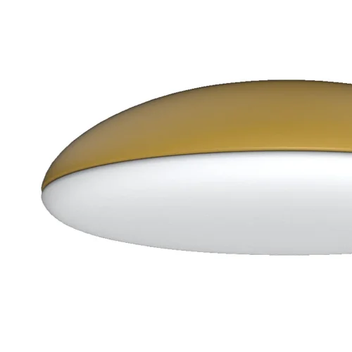 Светильник потолочный Kazz 8148 Mantra белый золотой 6 ламп, основание золотое в стиле современный  фото 3