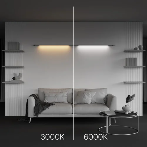 Светильник Basis для штанговой системы освещения Axity 3000-6000К 24Вт 120° C100CL-L1000-24W3-6K-B Maytoni чёрный для шинопроводов серии Axity Maytoni чёрный фото 4
