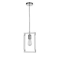 Светильник подвесной Palermo VL5023P12 Vele Luce без плафона хром на 1 лампу, основание хром в стиле современный 