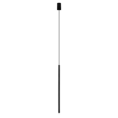 Светильник подвесной LED Reed 10358/600 LOFT IT чёрный на 1 лампу, основание чёрное в стиле современный трубочки