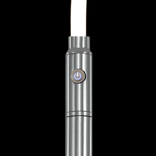 Торшер LED Джемини CL229911 Citilux  белый 1 лампа, основание хром в стиле современный хай-тек
 фото 4