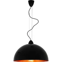 Светильник подвесной Hemisphere Black-G 4844-NW Nowodvorski чёрный 1 лампа, основание чёрное в стиле современный 
