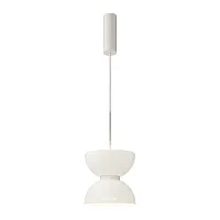 Светильник подвесной LED Kyoto MOD178PL-L11W3K Maytoni белый 1 лампа, основание белое в стиле современный арт-деко 