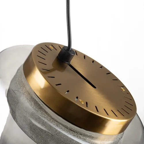 Светильник подвесной LED Signature CL247011 Citilux дымчатый на 1 лампу, основание чёрное в стиле современный фото 4