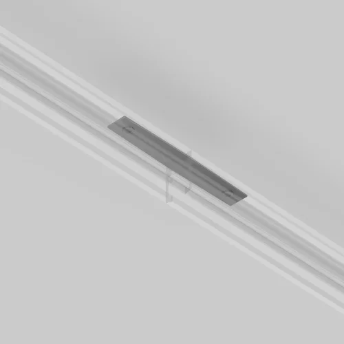 Коннектор прямой для накладного подвесного шинопровода Magnetic track system Levity TRA184C-11S Maytoni серебряный в стиле современный хай-тек для светильников серии Magnetic track system Levity накладной levity магнитная фото 5
