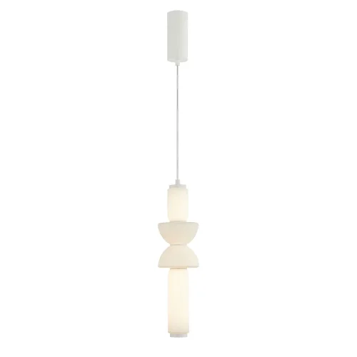 Светильник подвесной LED Mall A2412SP-17WH Arte Lamp белый на 1 лампу, основание белое в стиле современный трубочки
