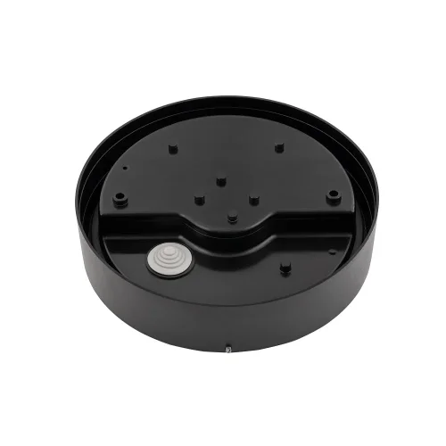 Светильник потолочный Nook 7976-NW Nowodvorski прозрачный на 1 лампу, основание чёрное в стиле современный фото 5