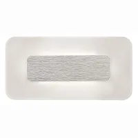 Бра LED SOL 5125 Mantra Tek белый на 1 лампу, основание матовое хром в стиле современный хай-тек минимализм 